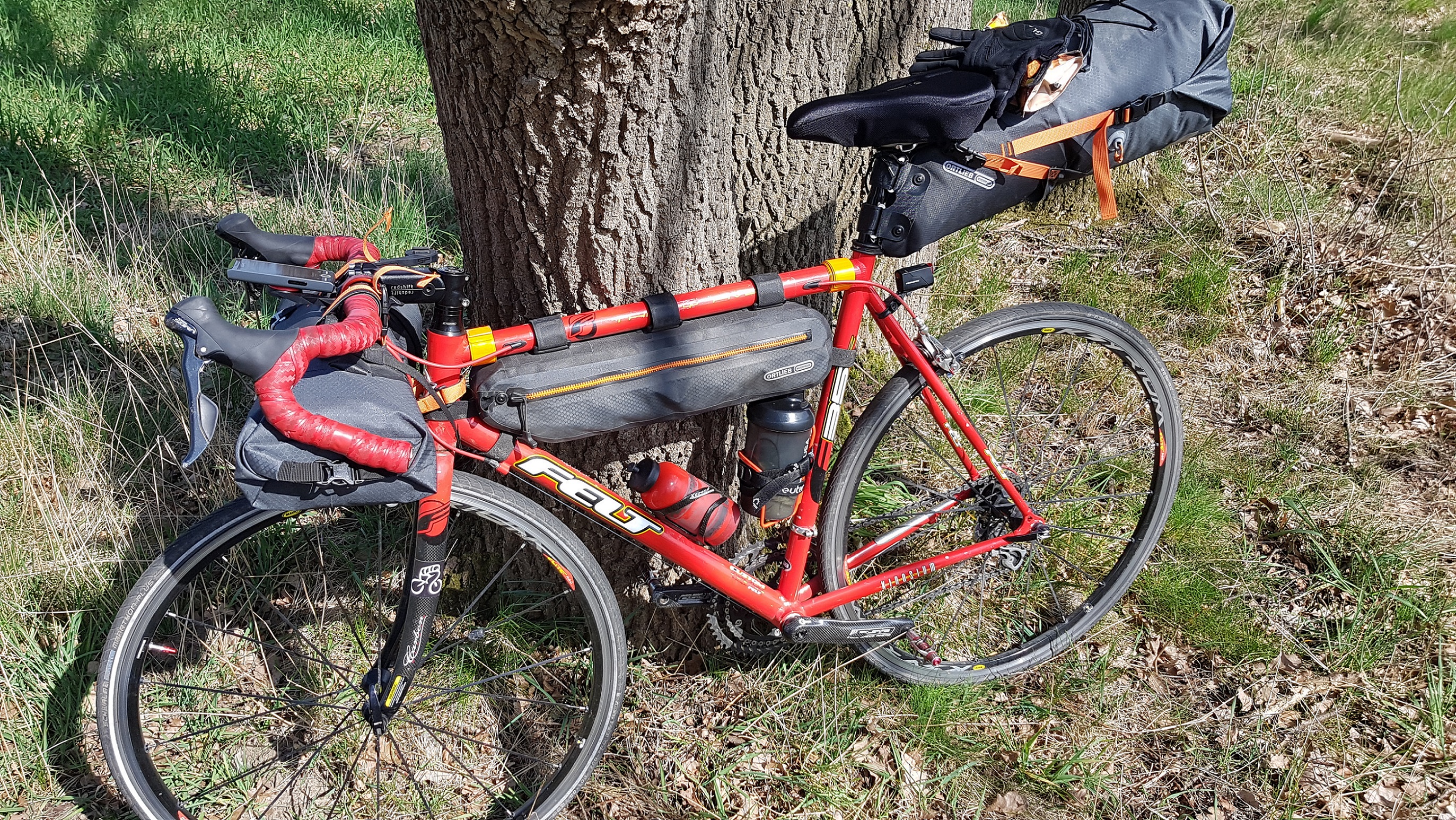 Bikepacking Setup, 600 km in 2 Etappen