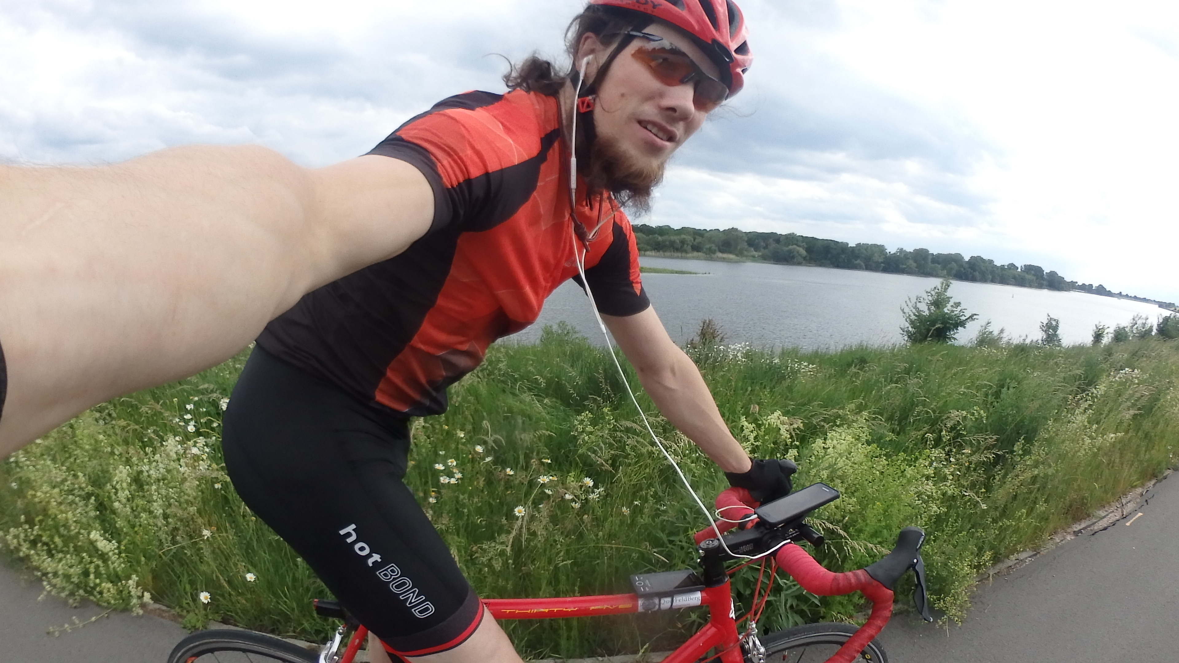 auf meiner Trainingsstrecke