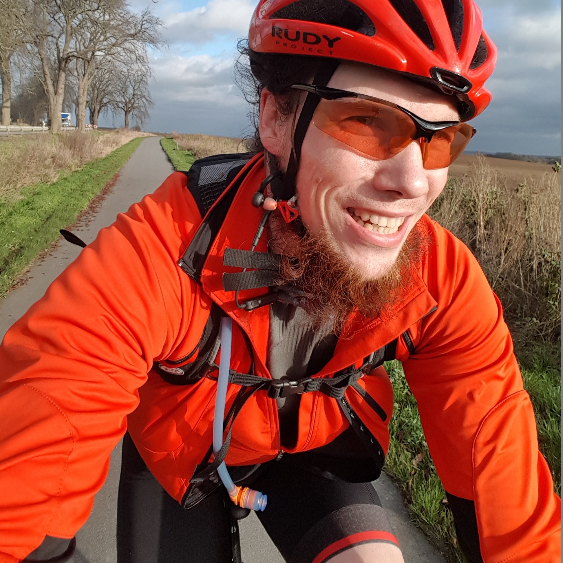 auf 170 km Tour Rostock Hamburg
