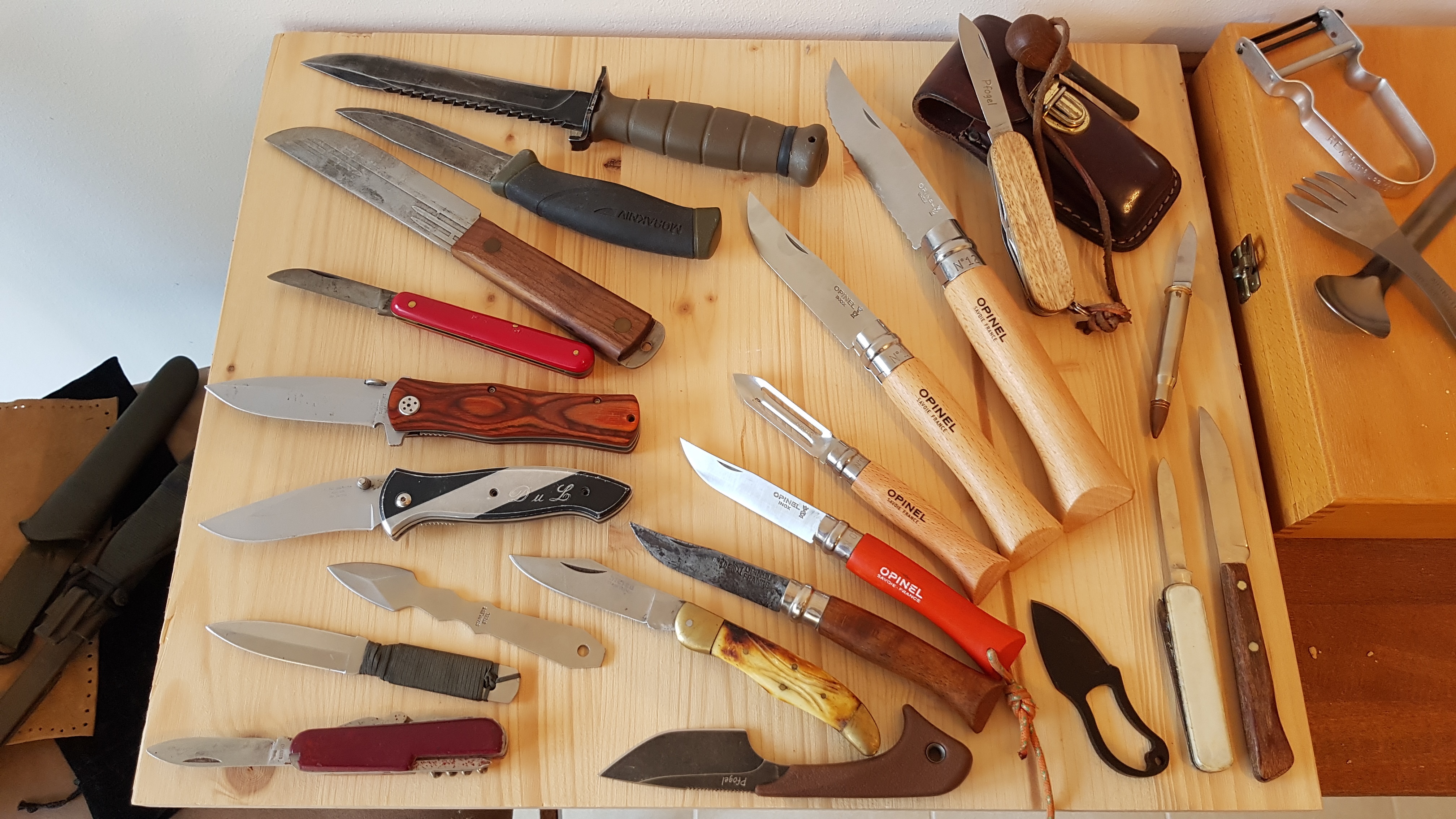 meine eigene Messersammlung