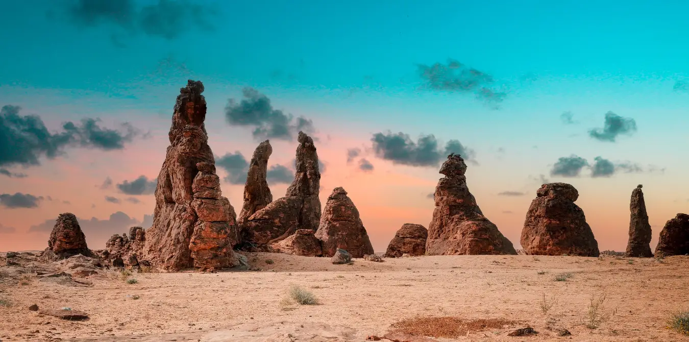 AlUla Hiking in Saudi-Arabien