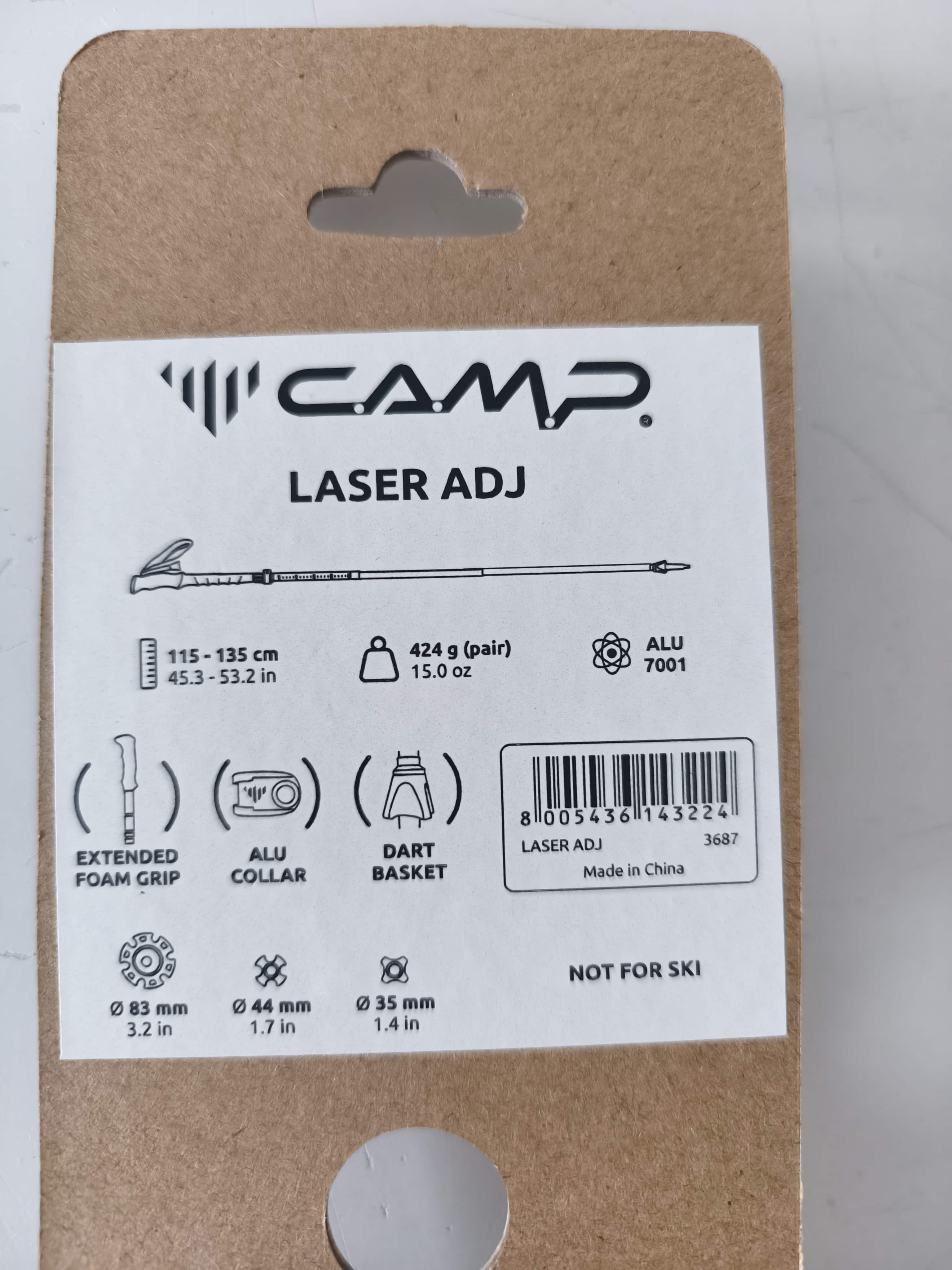 Der kompetente OUTSIDEstories-Test: Die C.A.M.P. Laser ADJ Trekkingstöcke