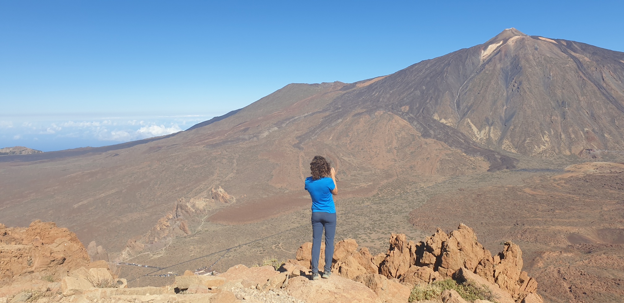 Ausblick auf den Teide