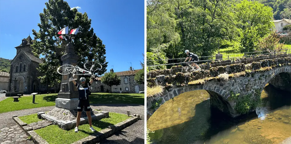 Auvergne Radfahren