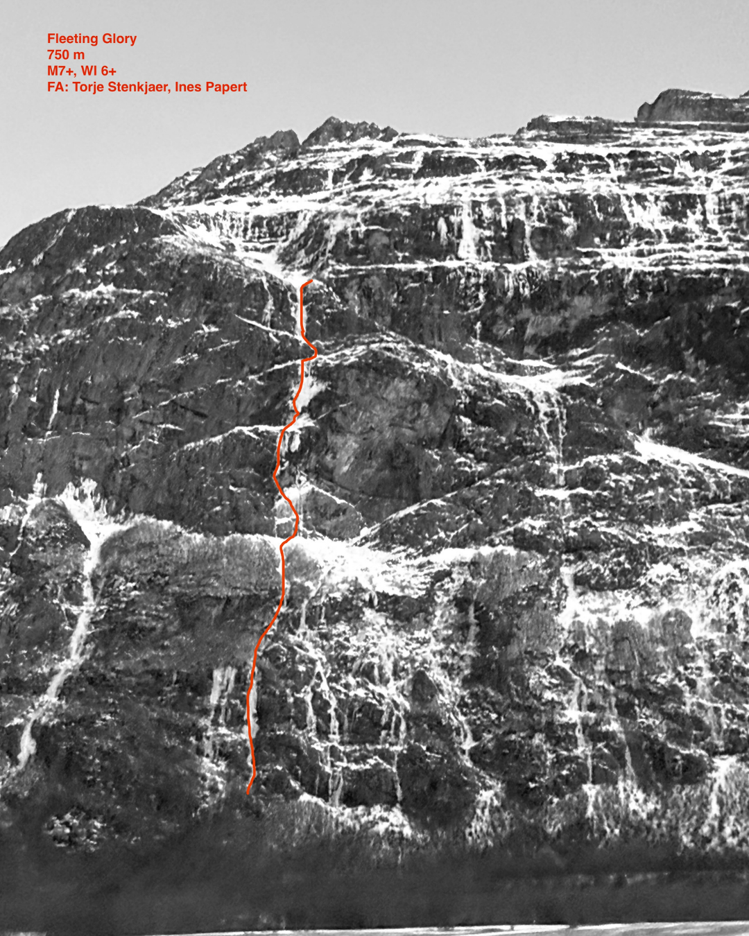 VIER ERSTBEGEHUNGEN in Norwegen Ines Papert, Fleeting Glory