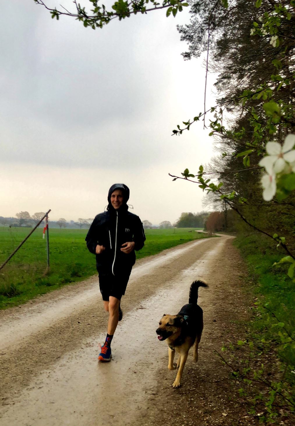 Laufen im Regen