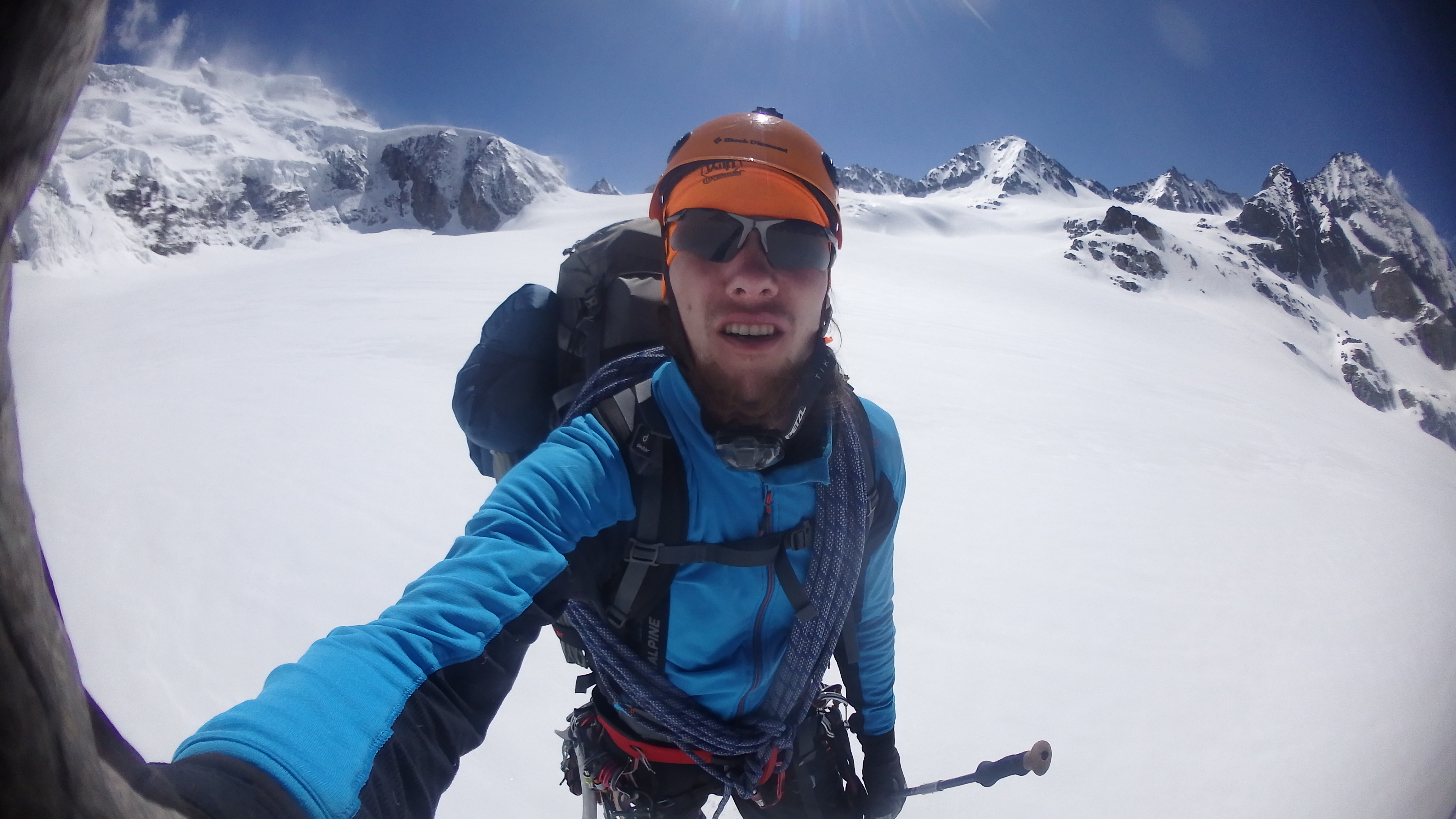 auf dem Gletscher