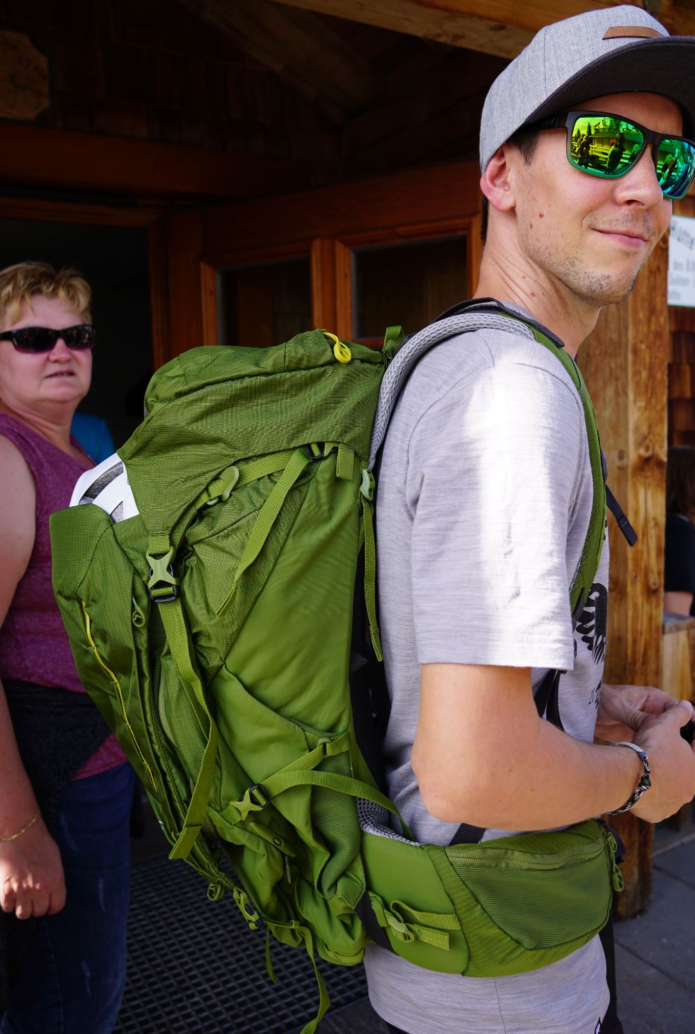 Rucksack halbleer