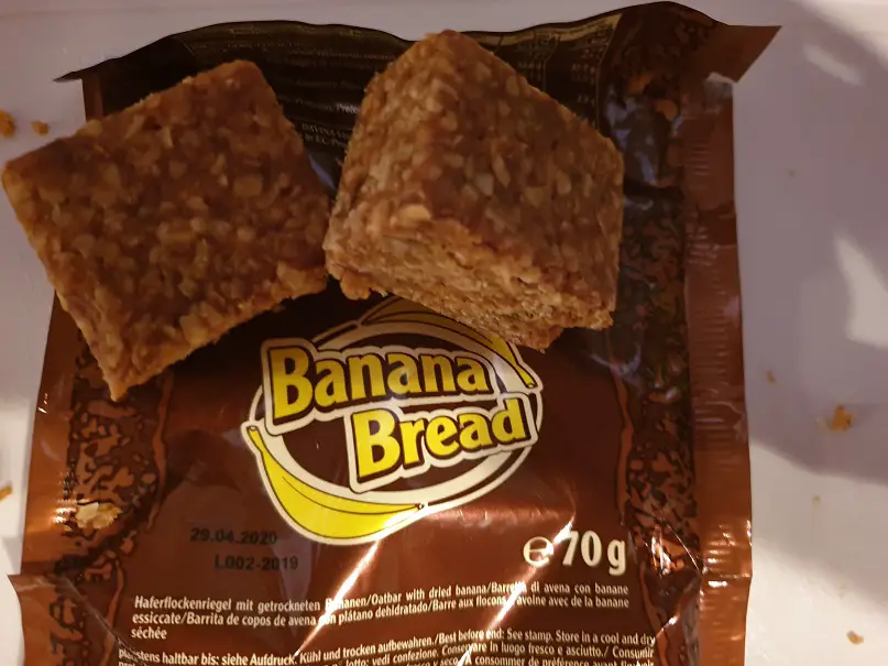 Banan durchgeschnitten