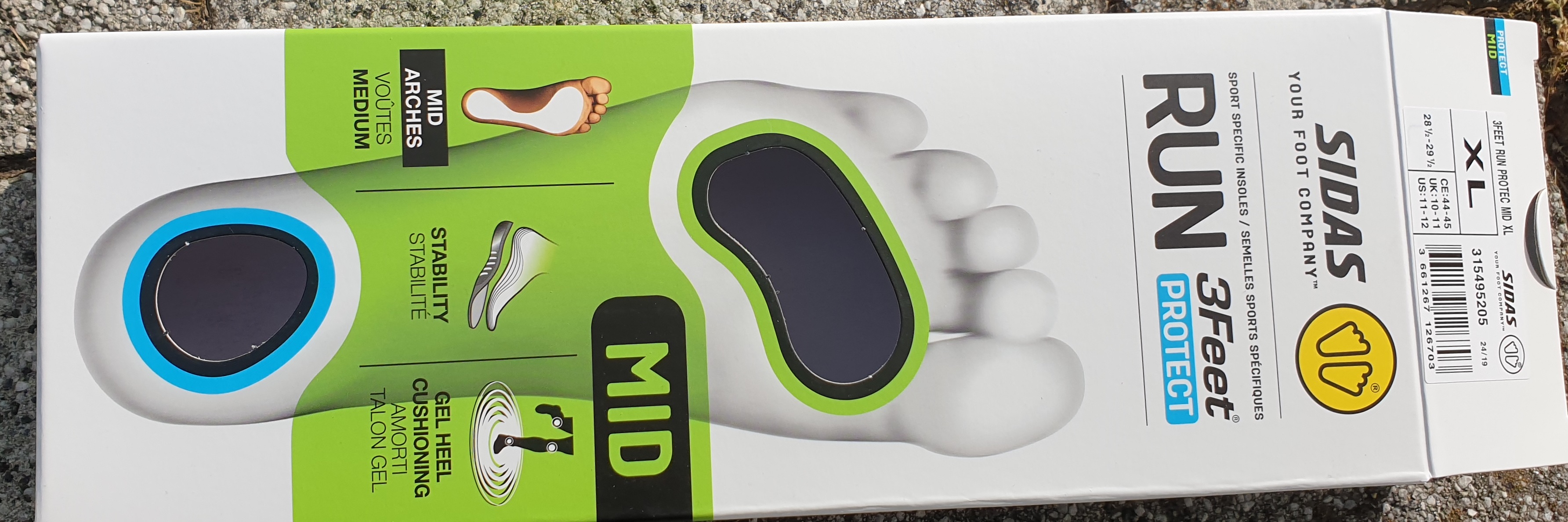 Sidas - Run 3Feet Protect