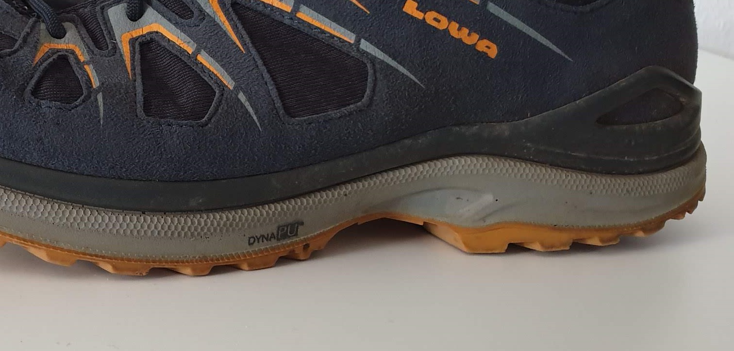 Verbindung Oberschuh und Sohle