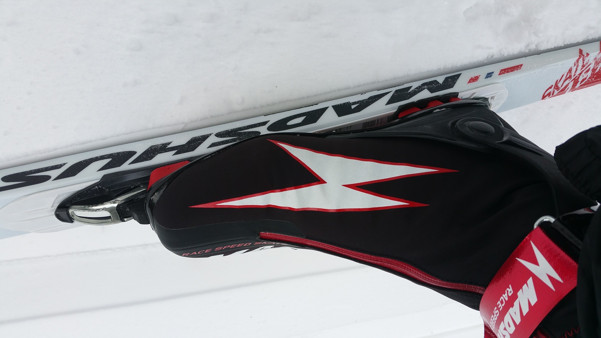 ski mit Schuh