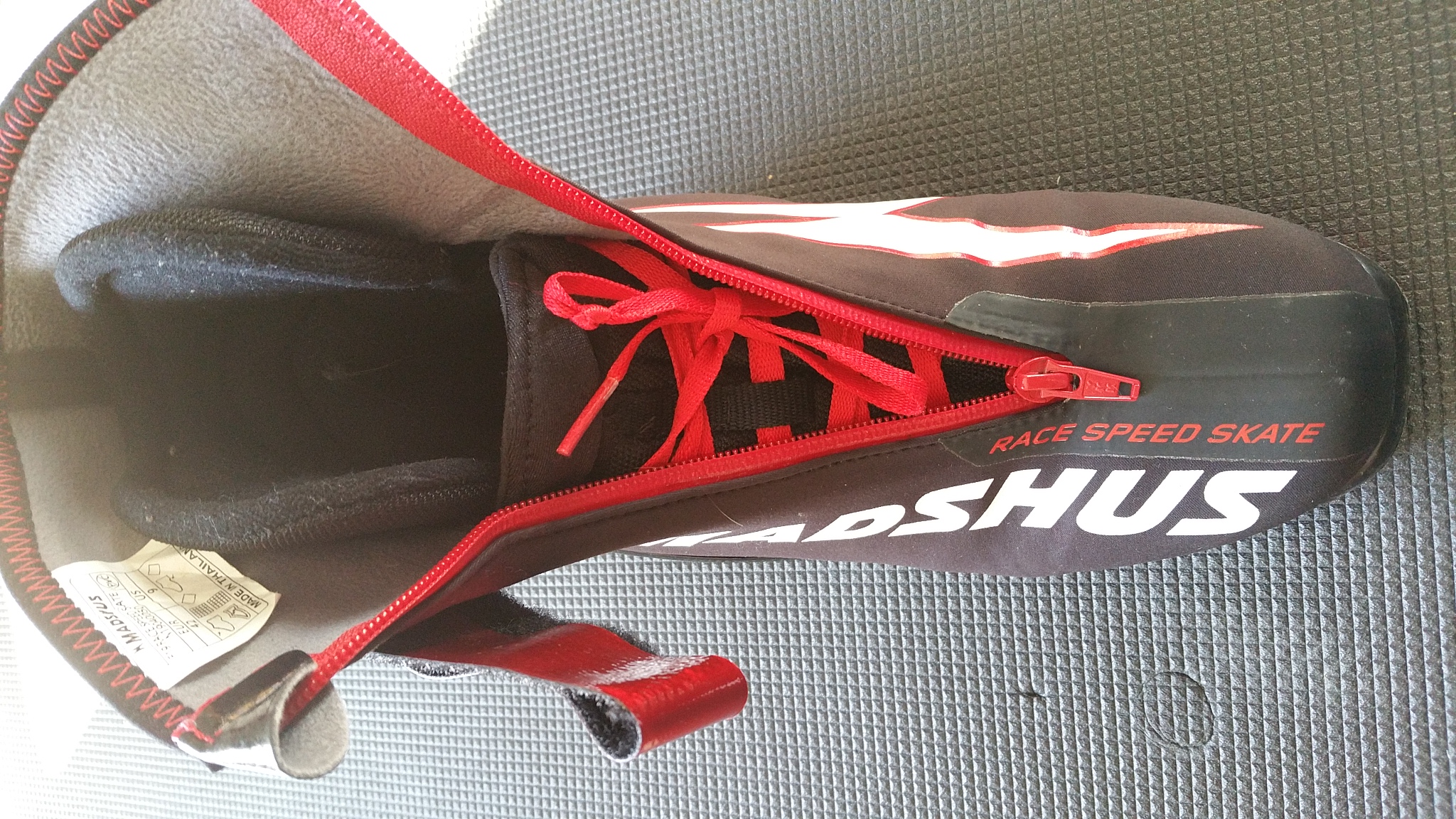 Erst wieder der Innenschuh 