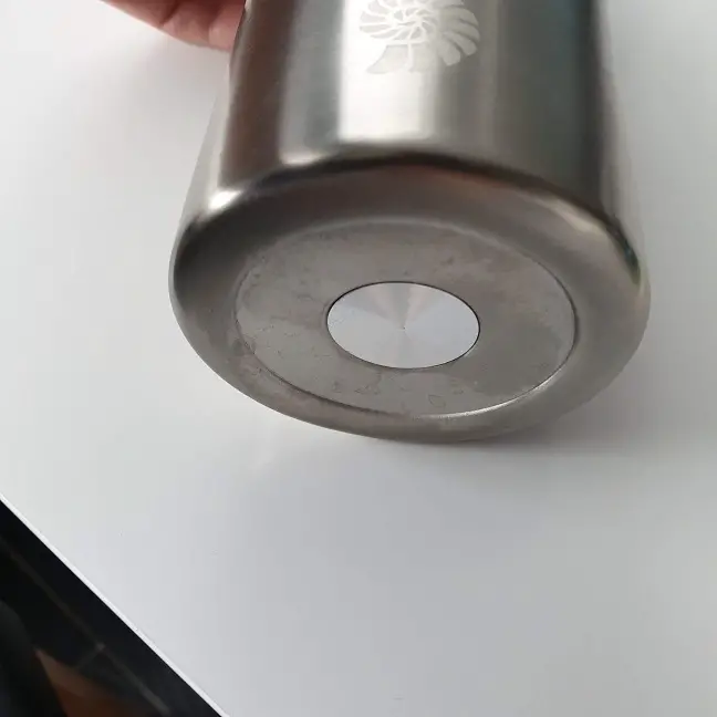 Aufbau aus Sicht des Flaschenbodens
