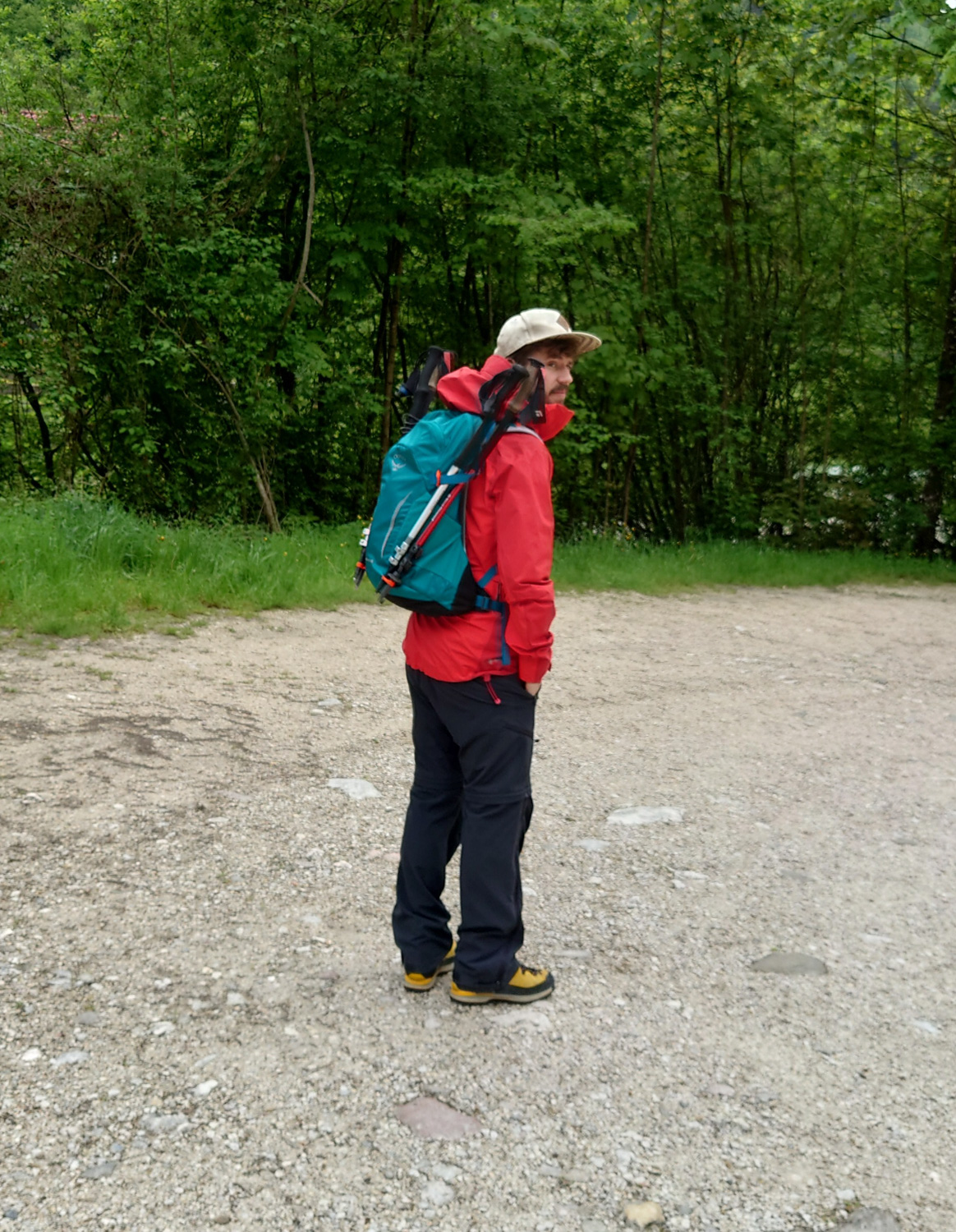 Rucksack getragen 3