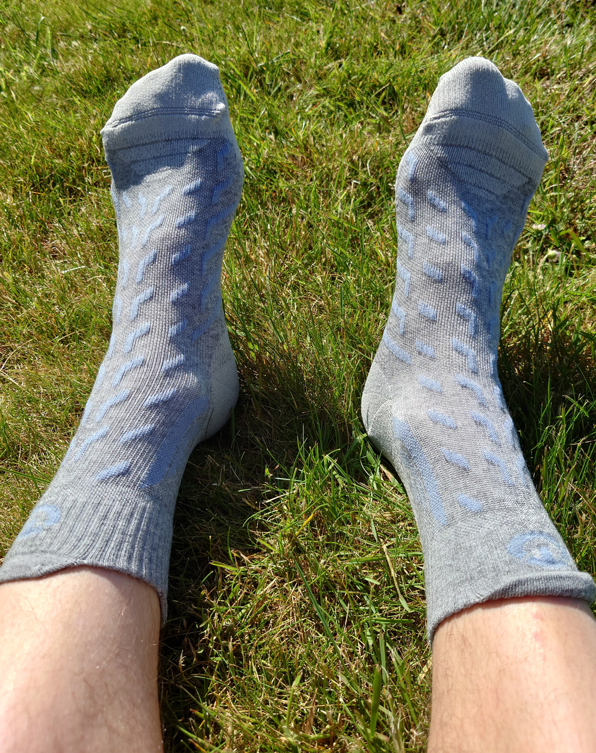 Socken an den Füßen