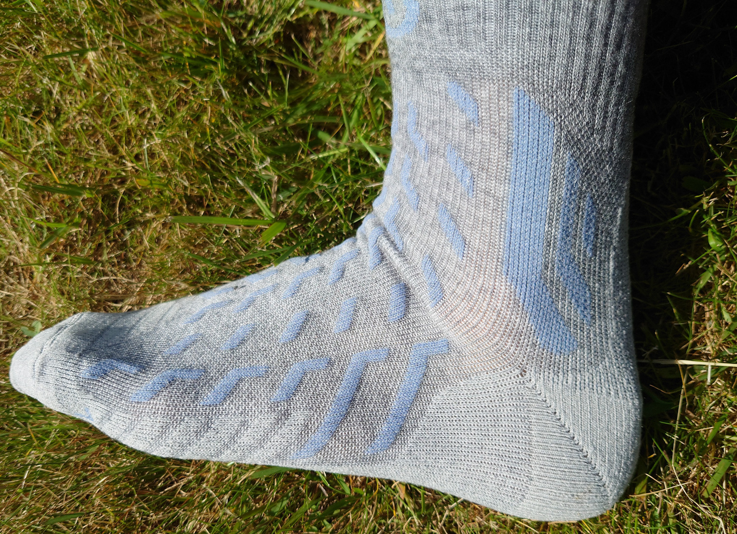 Socke Außenseite