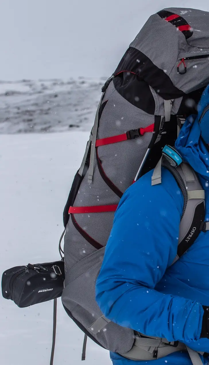 Befestigungsmöglichkeiten am Rucksack