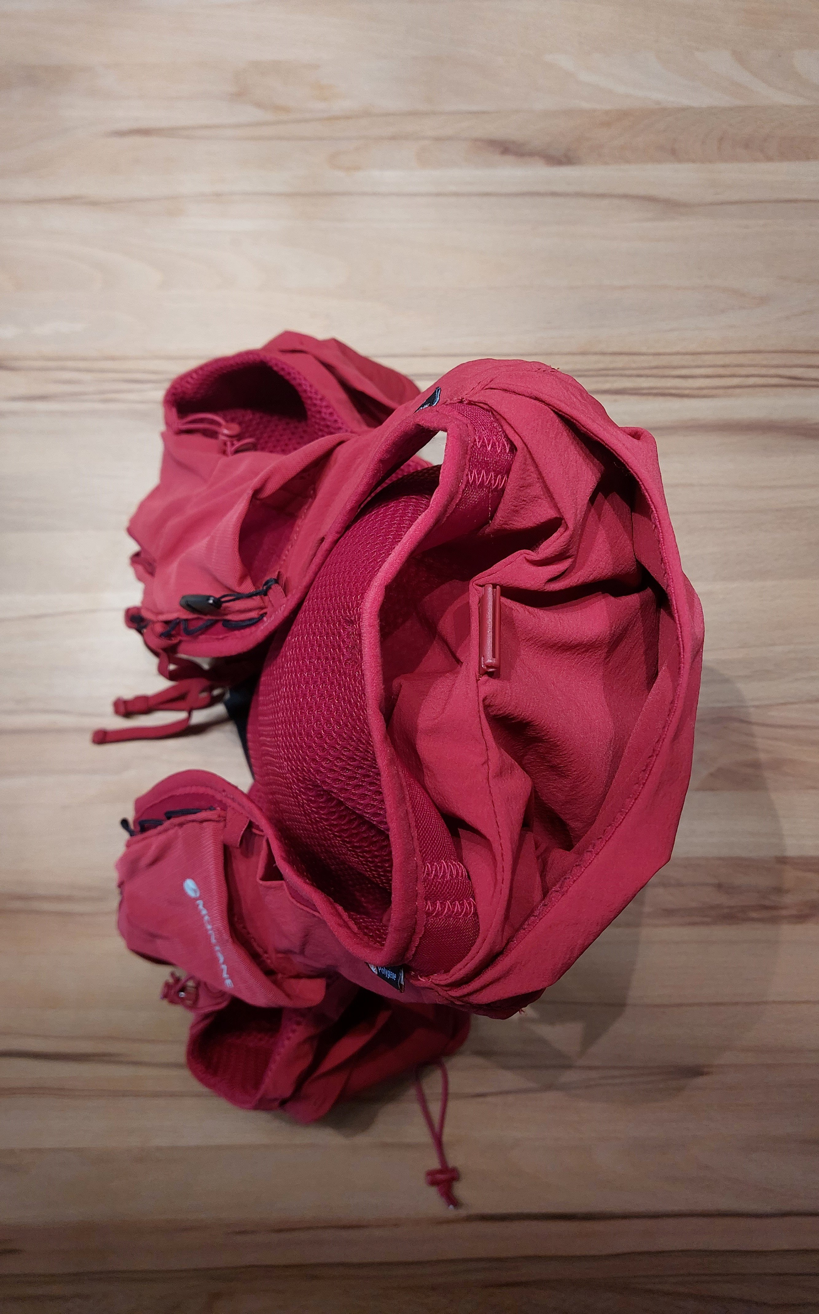 Blick von oben auf die Tasche