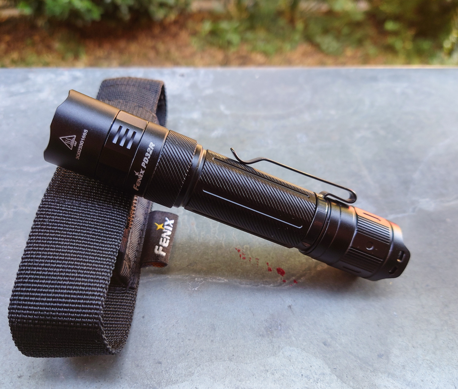 Lampe und Holster