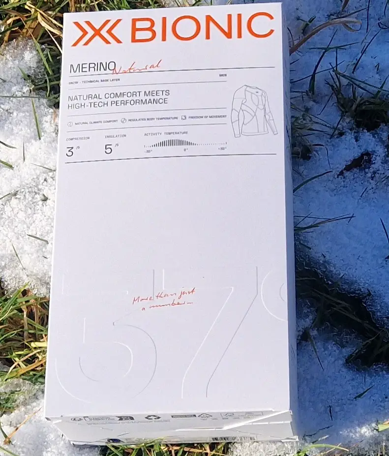 X-BIONIC- Merino Baselayer Long Sleeve Shirt