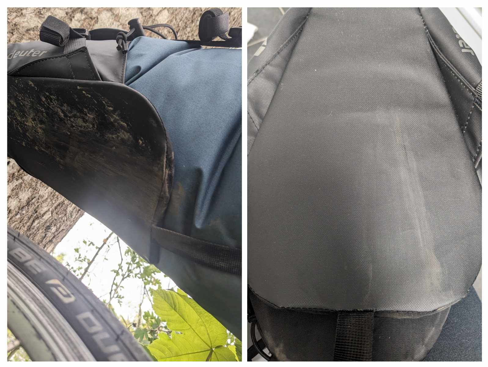 Man sieht die Verstärkung der Halterung 