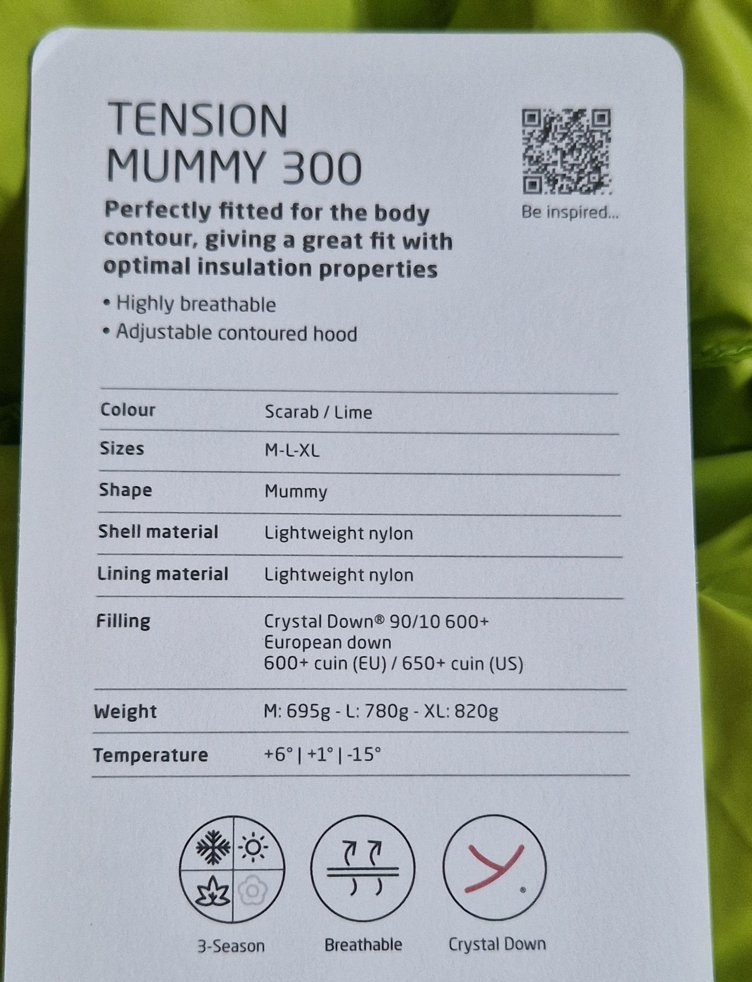 NORDISK - Tension Mummy 300