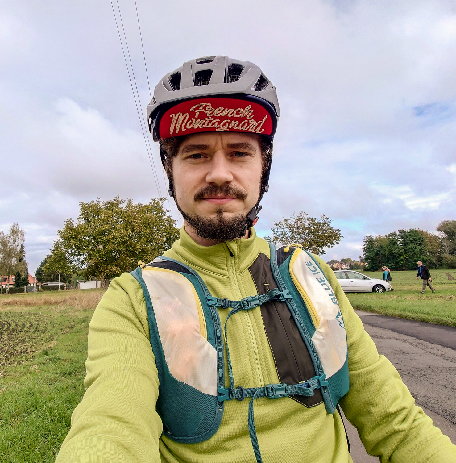 Auf dem Fahrrad