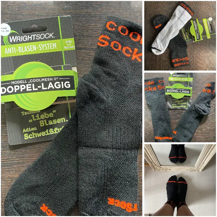 Coolmesh II knöchelhoch im witzigen Look...echt "Coole Socken"