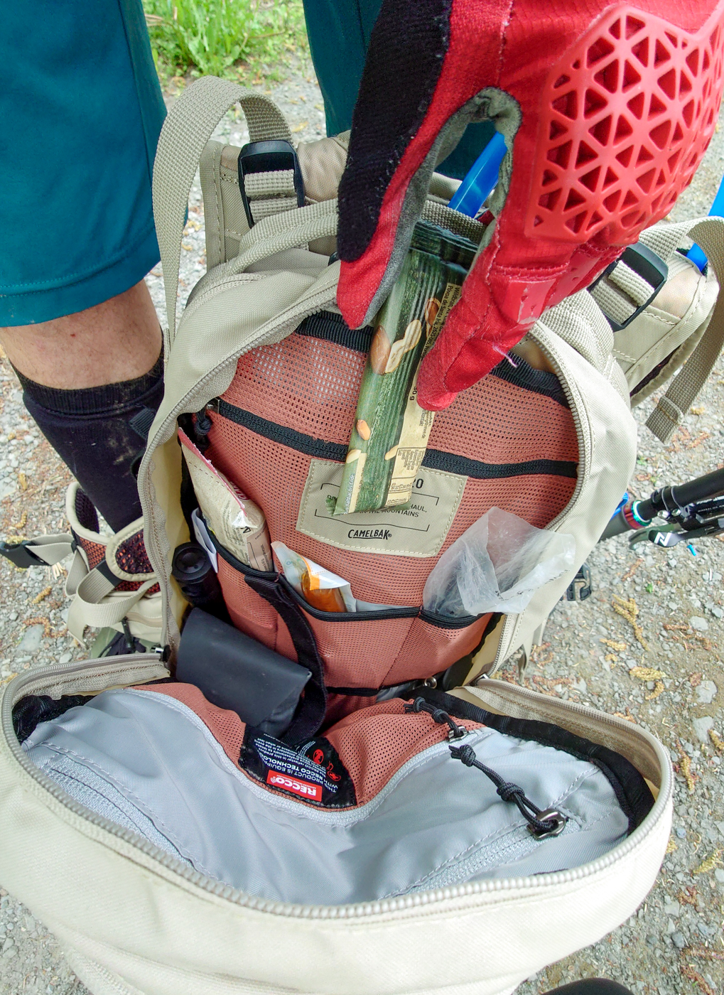 Rucksack innen