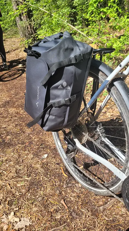 Tasche befestigt - von vorne