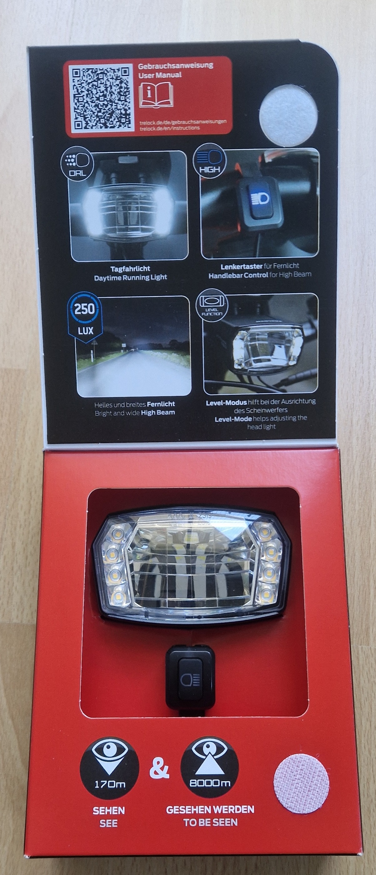 Trelock - Lighthammer Pro 250