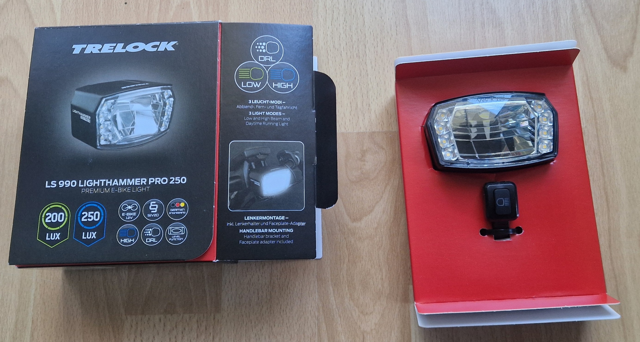 Trelock - Lighthammer Pro 250