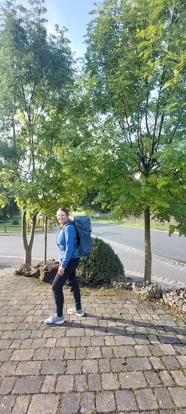 Rucksack seite
