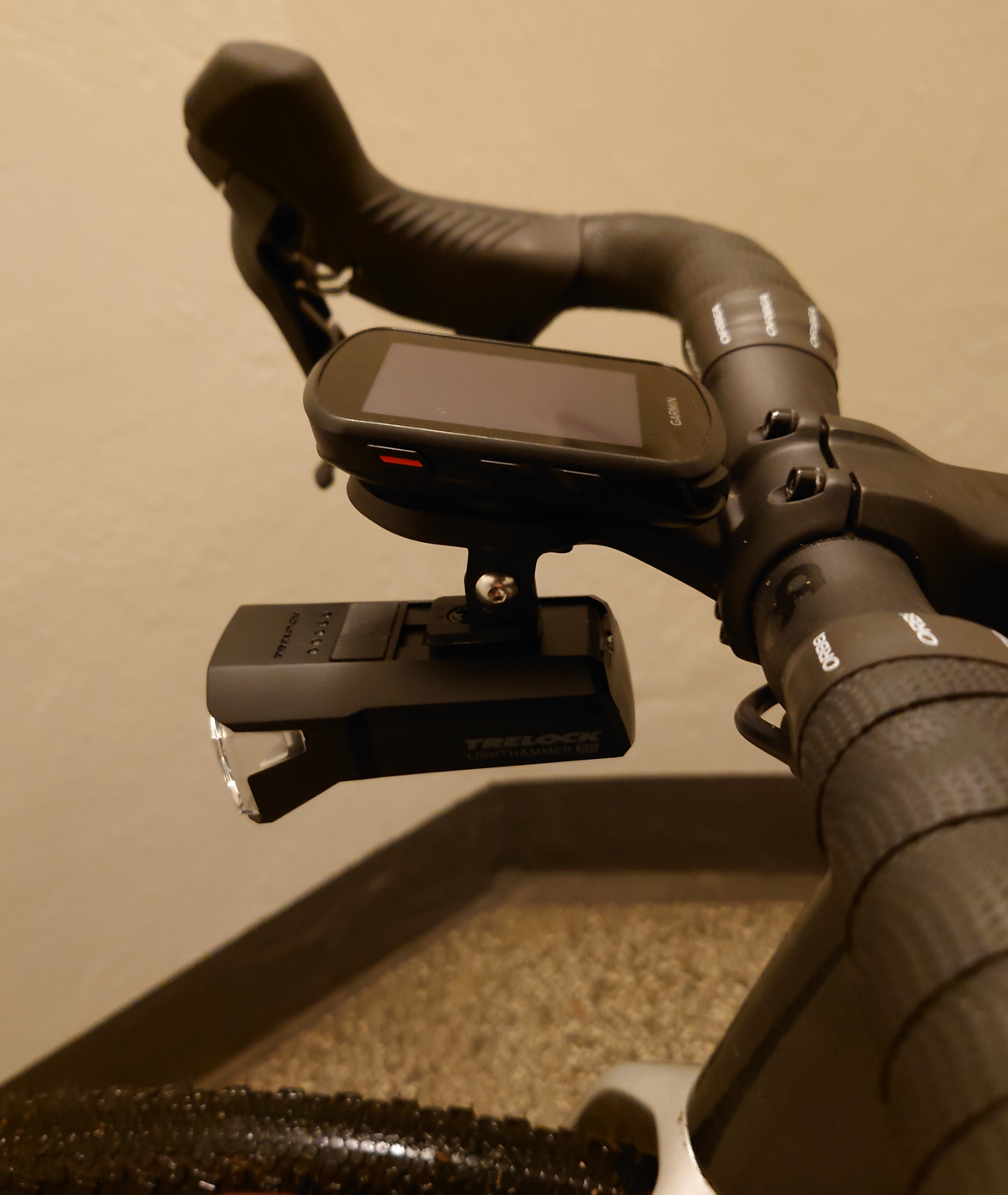 Mit GoPro Halterung