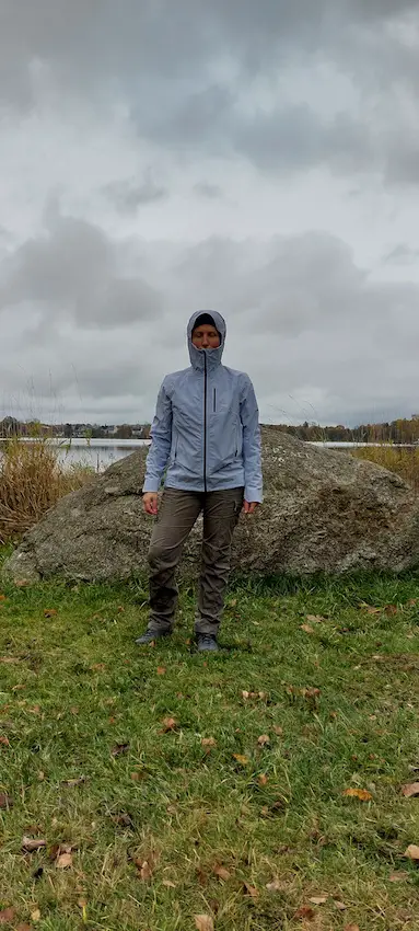 Jacke von vorne
