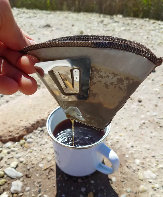 Der kompetente OUTSIDEstories-Test: ORIGIN OUTDOORS Kaffeefilter 'Riuso' 2-4 Tassen