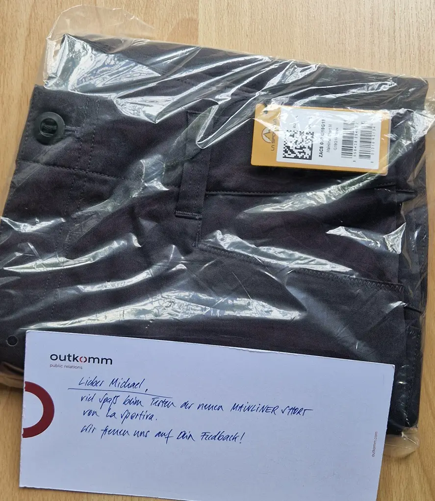 Der kompetente OUTSIDEstories-Test: La Sportiva - Mainliner Shorts