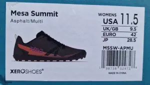 Der kompetente OUTSIDEstories-Test: Der Xero Shoes Mesa Summit Women Barfußschuh