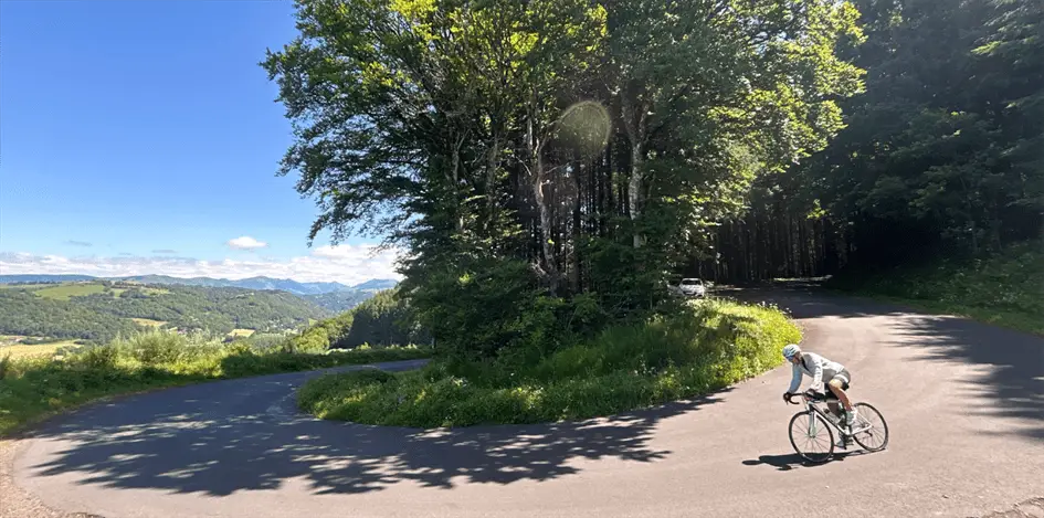 Auvergne Radfahren