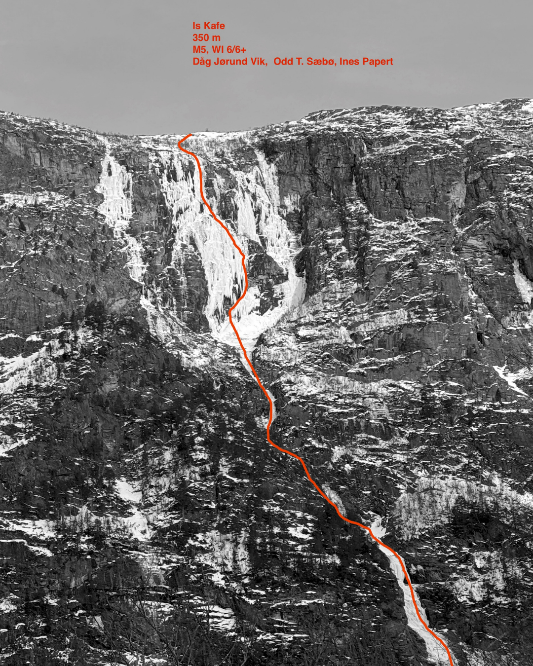 VIER ERSTBEGEHUNGEN in Norwegen Ines Papert, Is Kafe