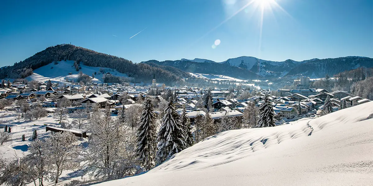 Winterwandern im Allgäu- Wintertipps Oberstaufen