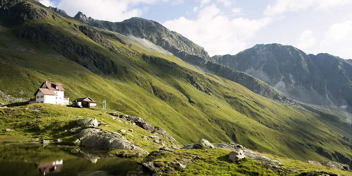 Berg Hütte Wandern in Matrei Österreich