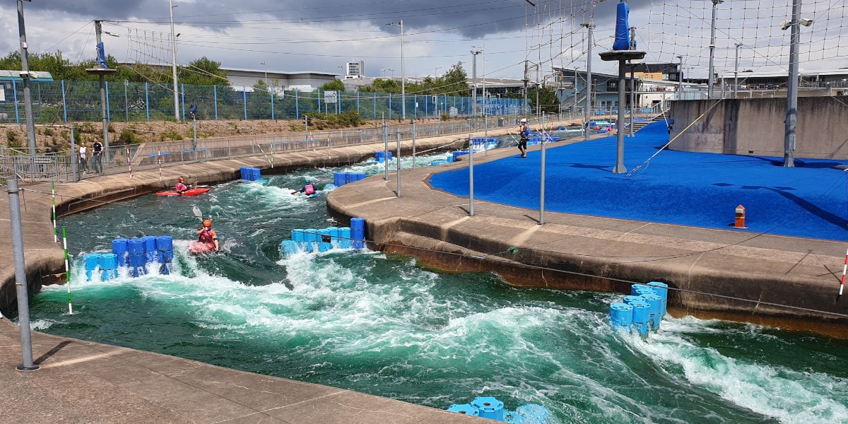 2_Wildwasser in der City-Cardifff International White Water Center_Sporturlaub in Wales