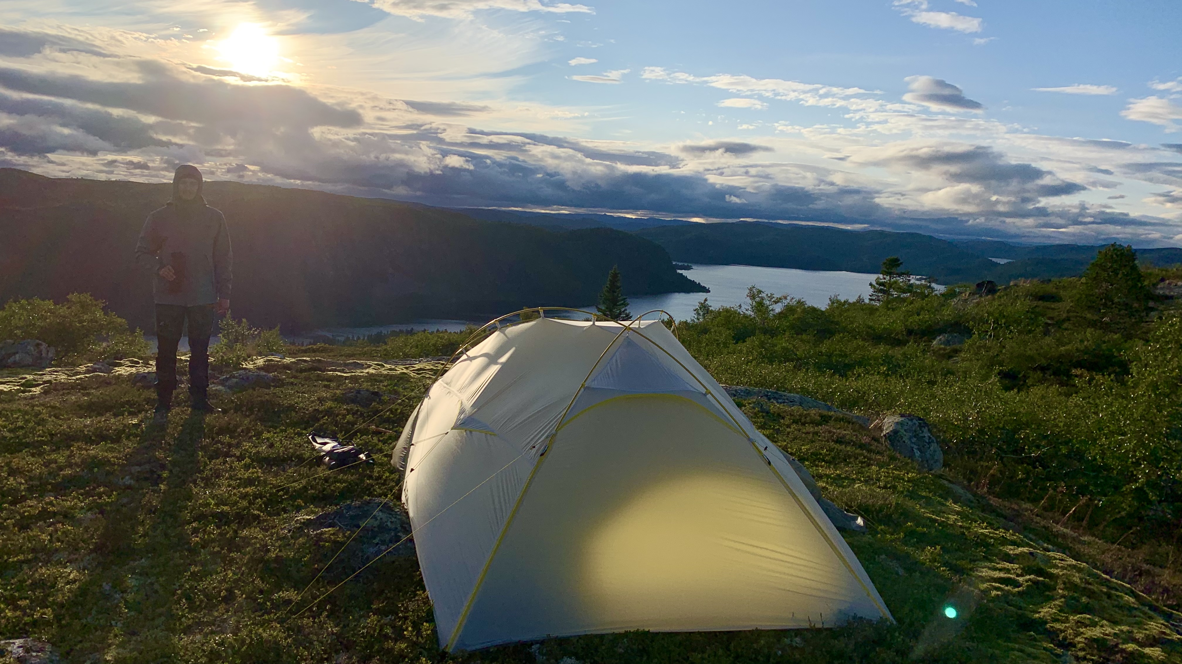 Mit dem Litetrek in Norwegen 