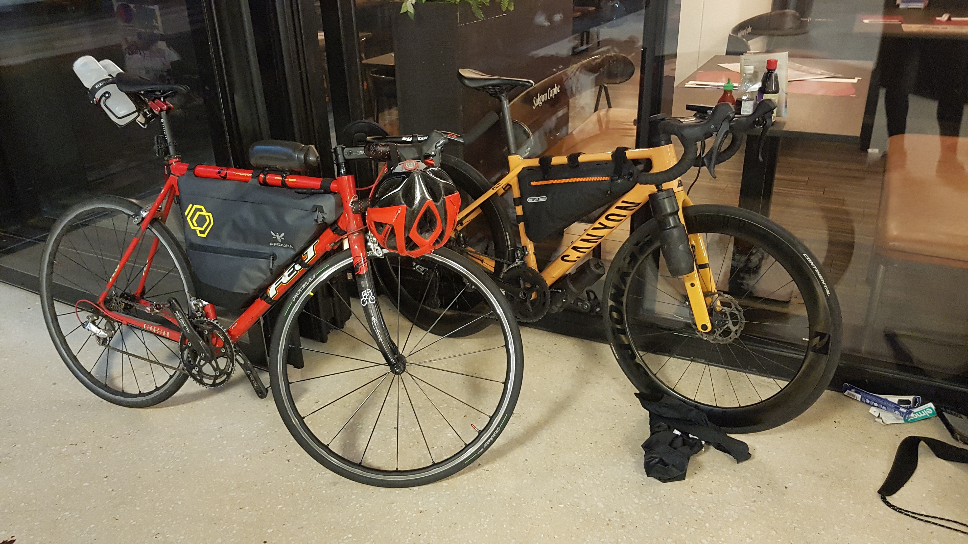 Bikepacking mit Rennrad