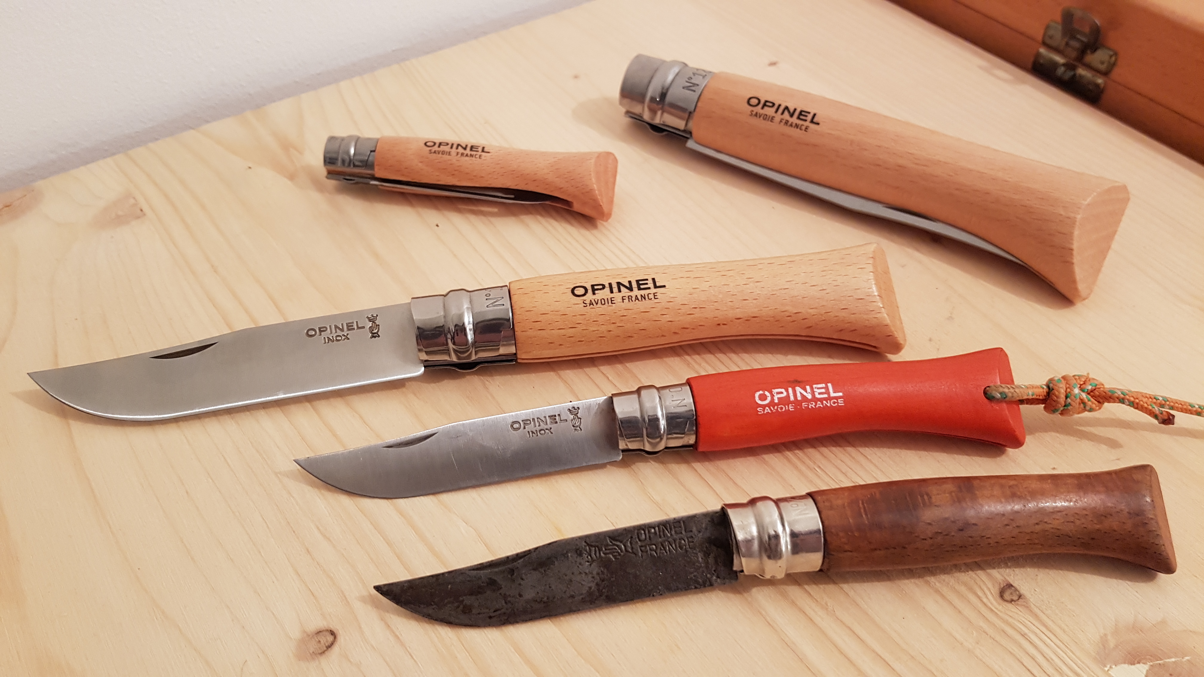 Opinel Messer alt und neu