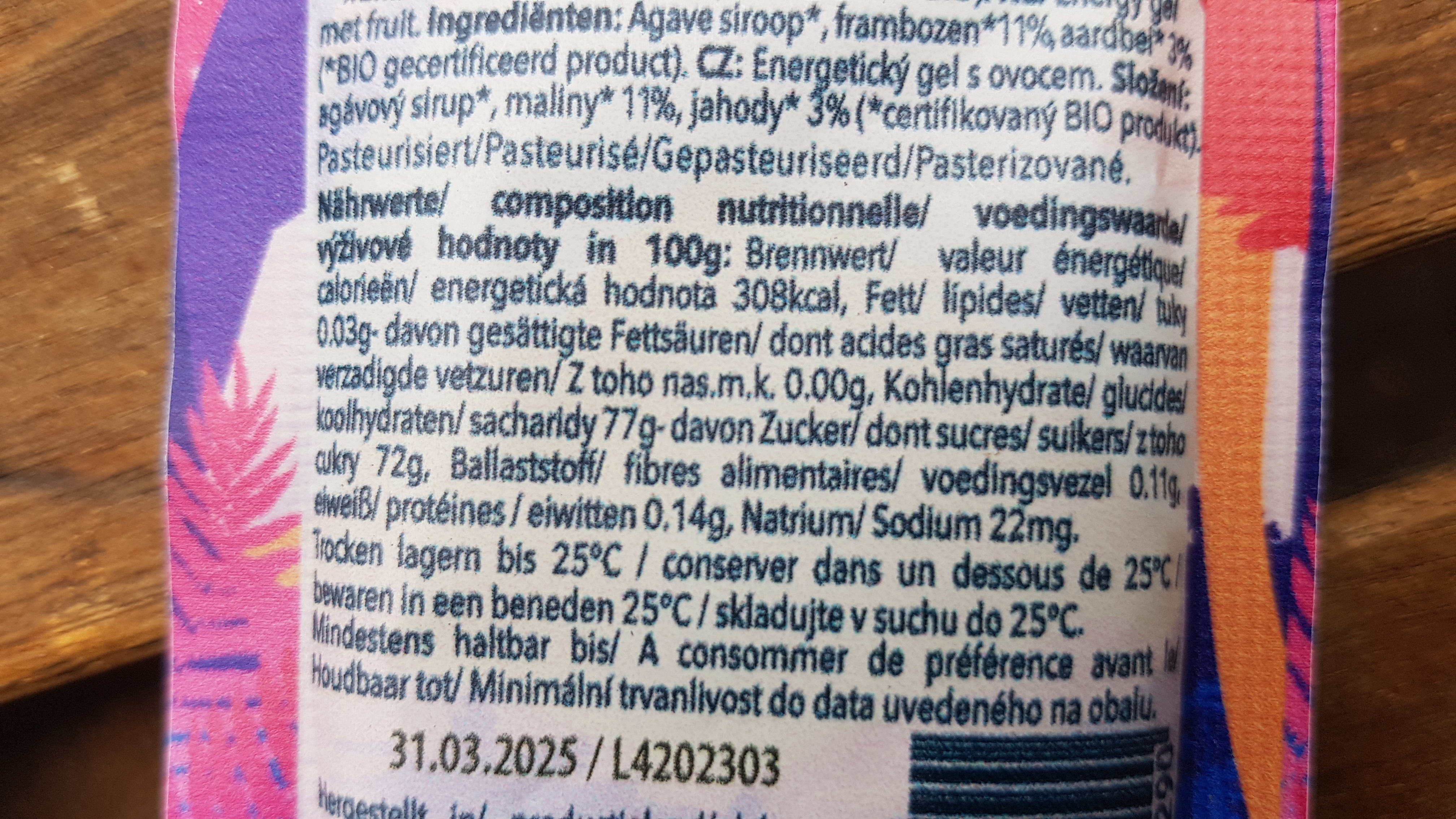 Nährwerte Forest Fruit