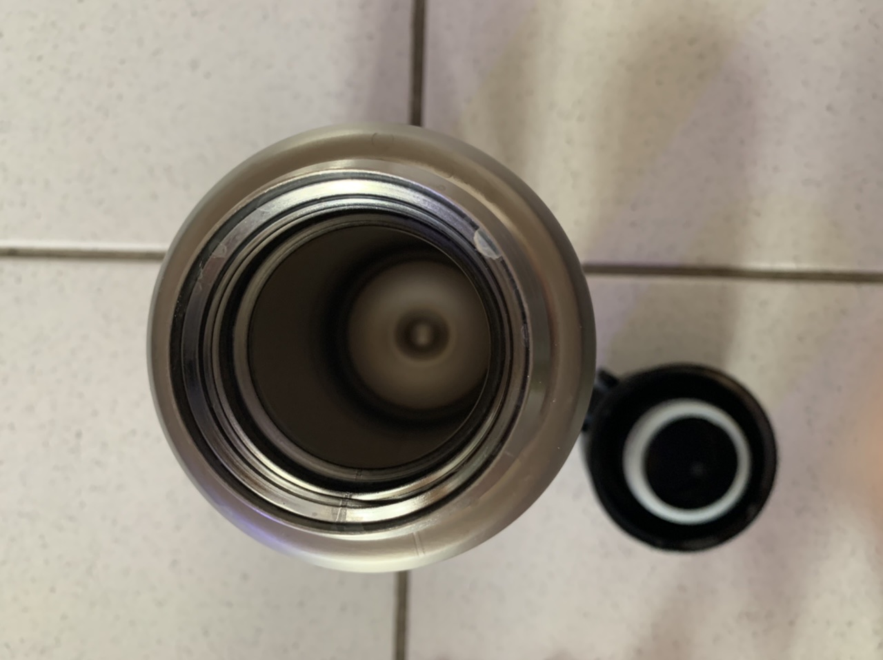 Flasche offen