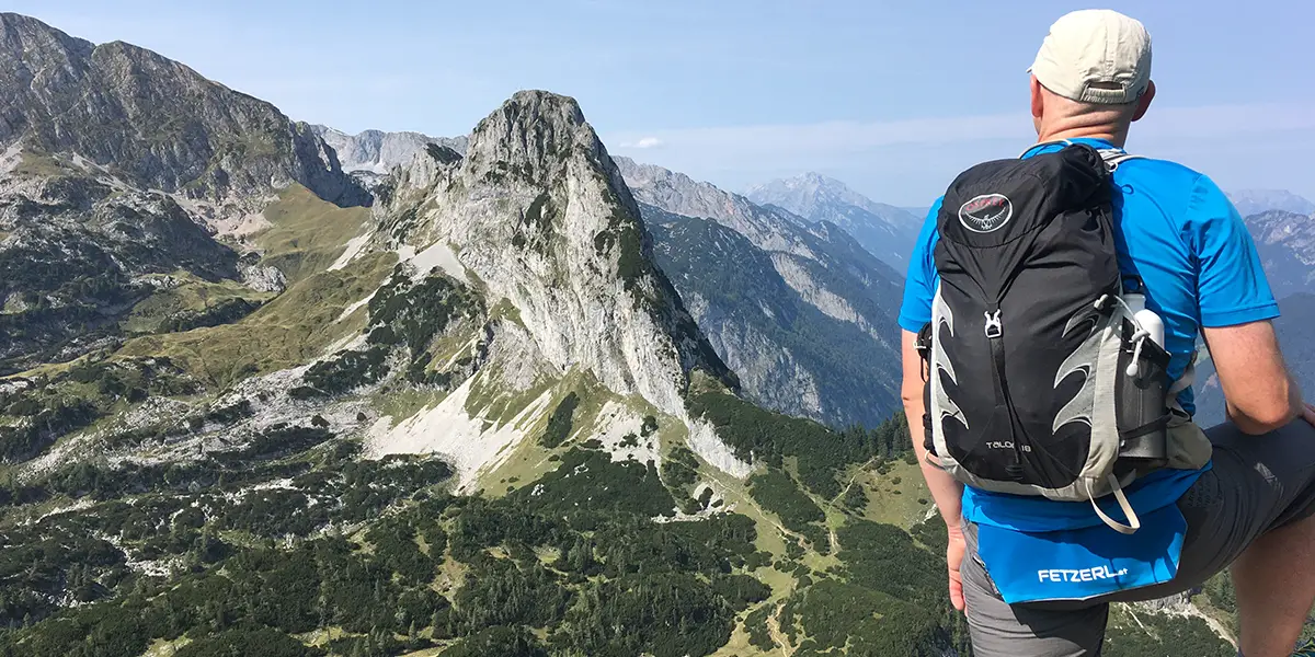 Trockene Gipfelpause dank des Fetzerls